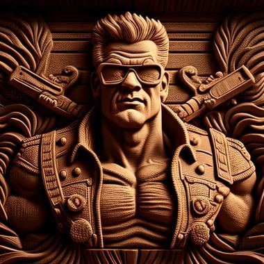 3D model Duke Nukem from Duke Nukem (STL)